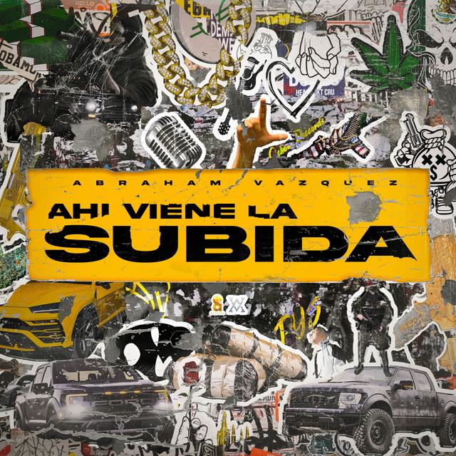 Album cover art for Ahí Viene la Subida