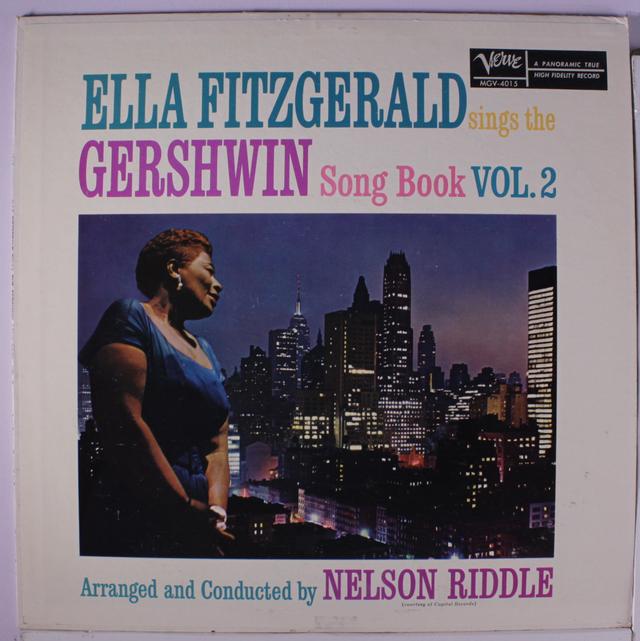 Album cover art for Ella Fitzgerald Sings the Gershwin Song Book Vol. 2