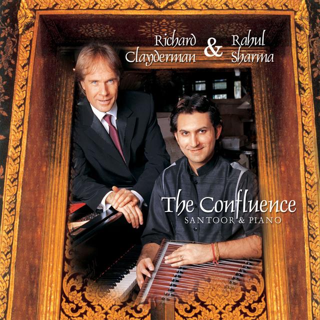 Album cover art for The Confluence - Santoor & Piano