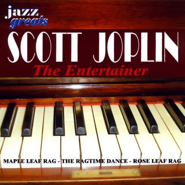 Album cover art for Jazz Greats - Scott Joplin