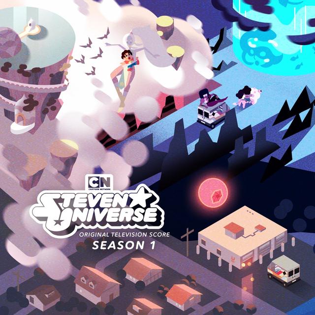 Album cover art for Steven Universe: Season 1 (Original Television Score)