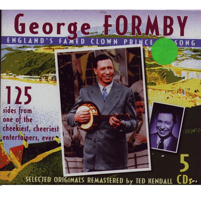 Album cover art for George Formby: England's Famed Clown Prince Of Song