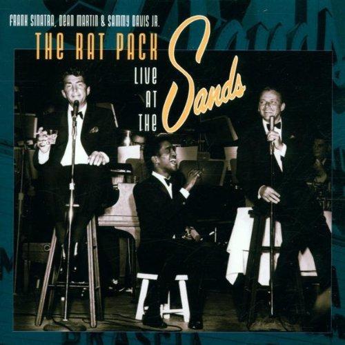 Album cover art for The Rat Pack Live At The Sands