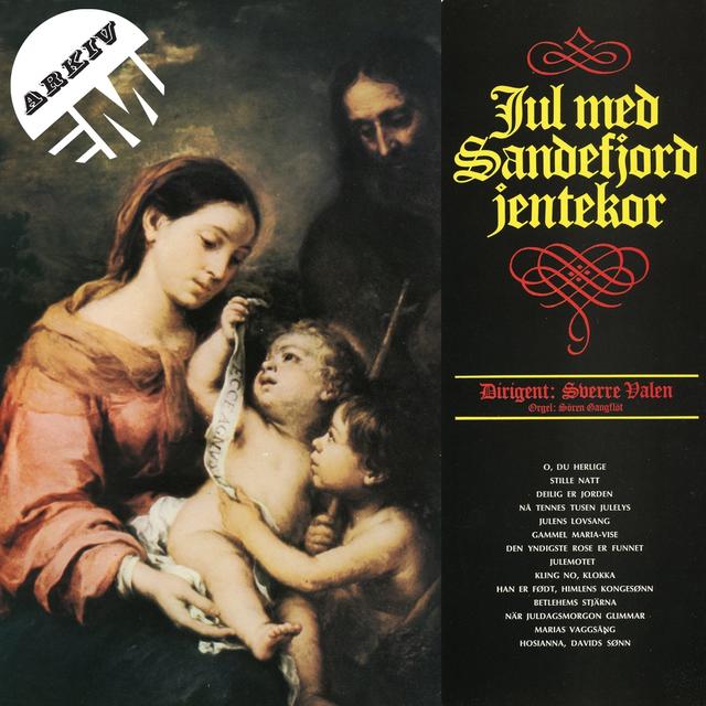 Album cover art for Jul Med Sandefjord Jentekor (2012 - Remaster)