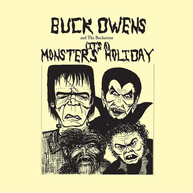 Album cover art for (It's A) Monster's Holiday