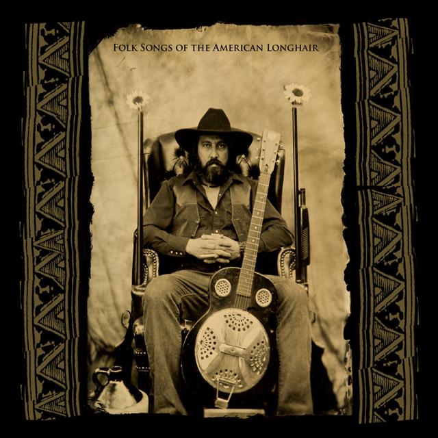 Album cover art for Folk Songs Of The American Longhair