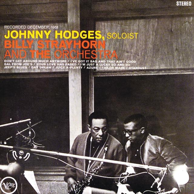 Album cover art for Johnny Hodges with Billy Strayhorn and the Orchestra