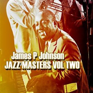 Album cover art for James P Johnson Jazz Masters Vol 2