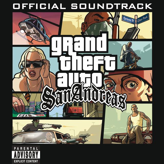 Album cover art for Grand Theft Auto : San Andreas [Jeu Video]