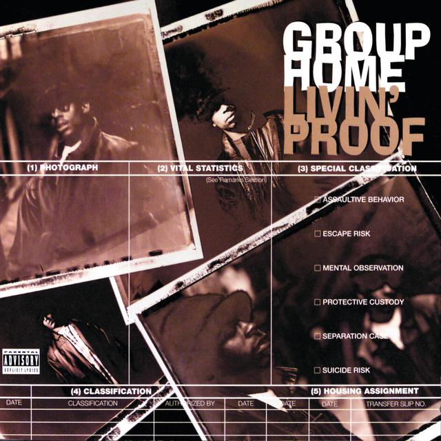 Album cover art for Livin' Proof