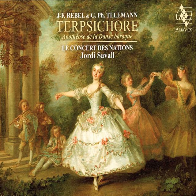 Album cover art for Rebel - Telemann: Terpsichore - Apothéose de la Danse Baroque