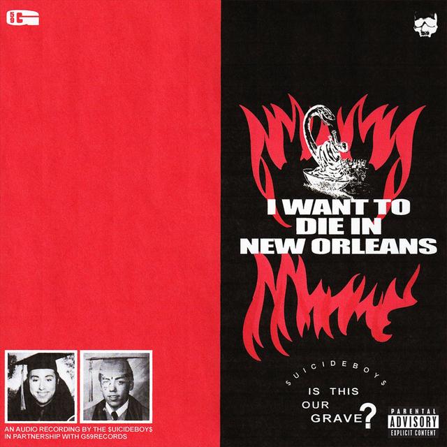 Album cover art for I Want to Die in New Orleans