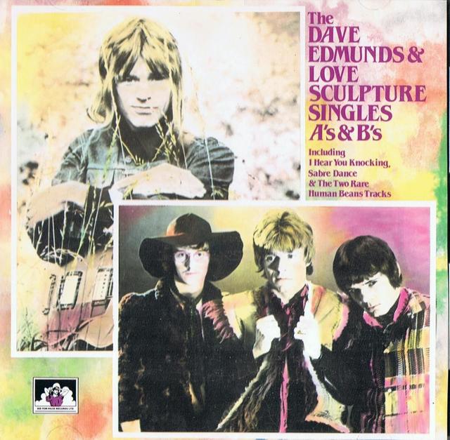 Album cover art for The Dave Edmunds & Love Sculpture Single's A's & B's