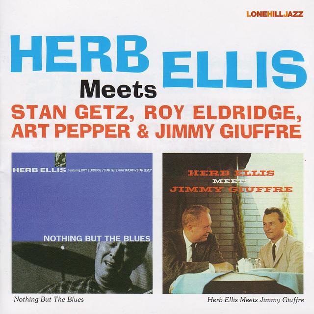 Album cover art for Herb Ellis Meets Stan Getz, Roy Eldridge, Art Pepper & Jimmy Giuffre