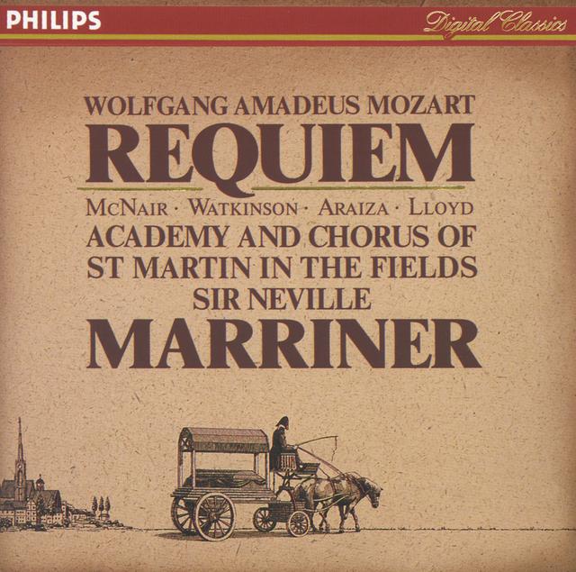 Album cover art for Mozart : Requiem