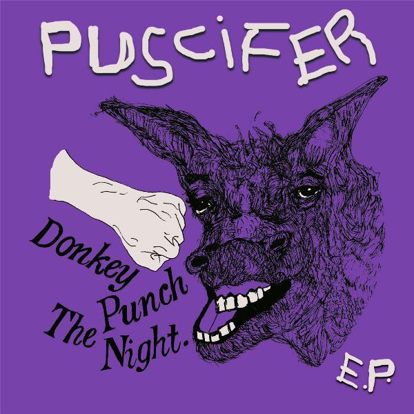 Album cover art for Donkey Punch the Night