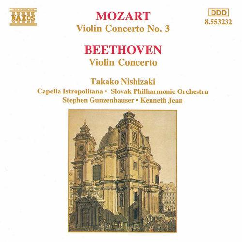 Album cover art for Mozart: Violin Concerto No. 3 - Beethoven: Violin Concerto in D Major