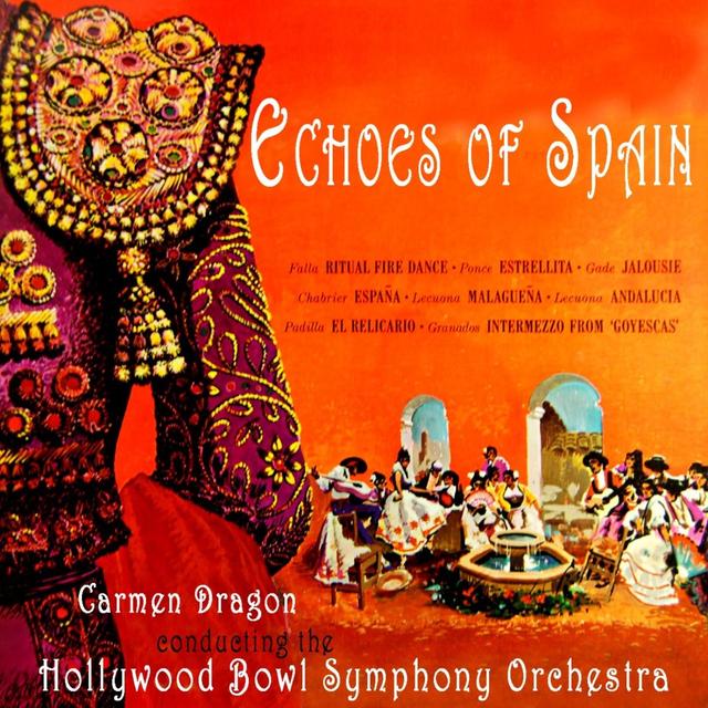 Album cover art for Echoes Of Spain