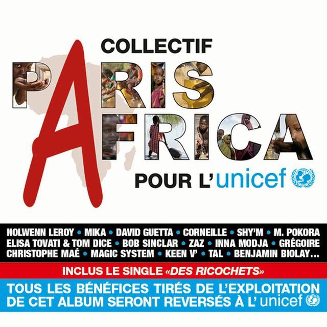 Album cover art for Paris Africa Pour L'Unicef