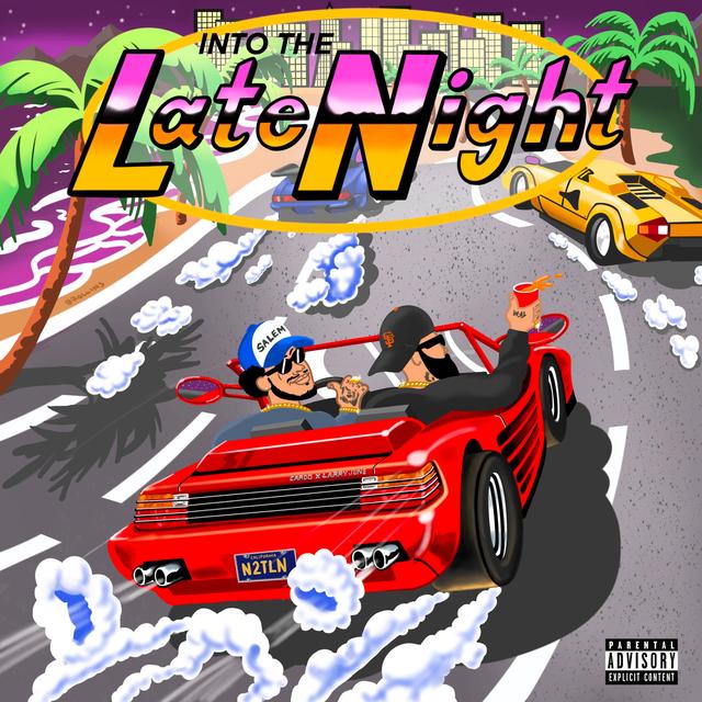 Album cover art for Into the Late Night