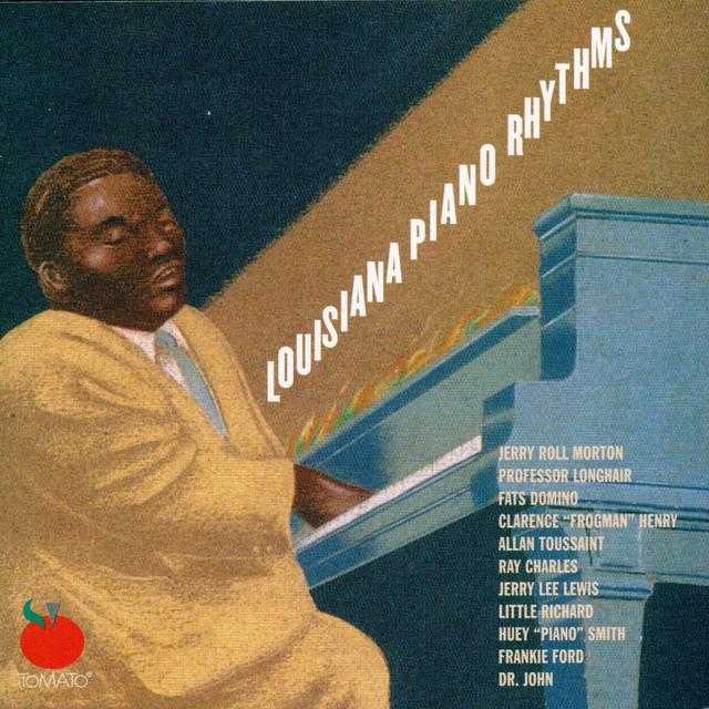 Album cover art for Louisiana Piano Rhythms