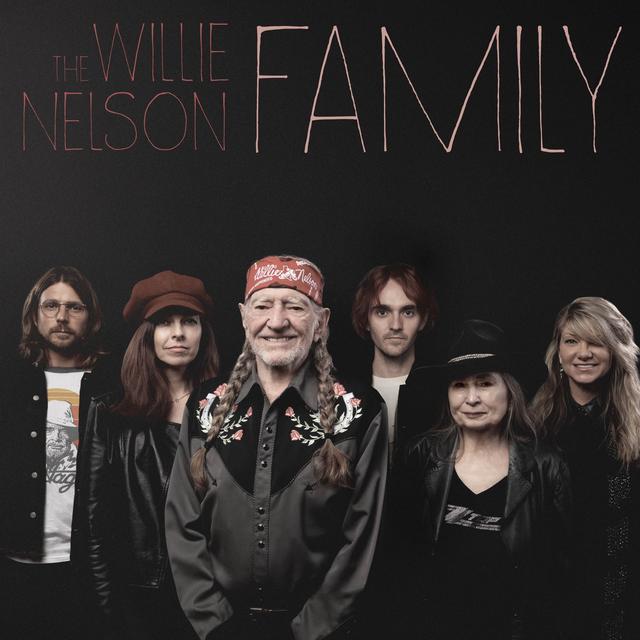 Album cover art for The Willie Nelson Family