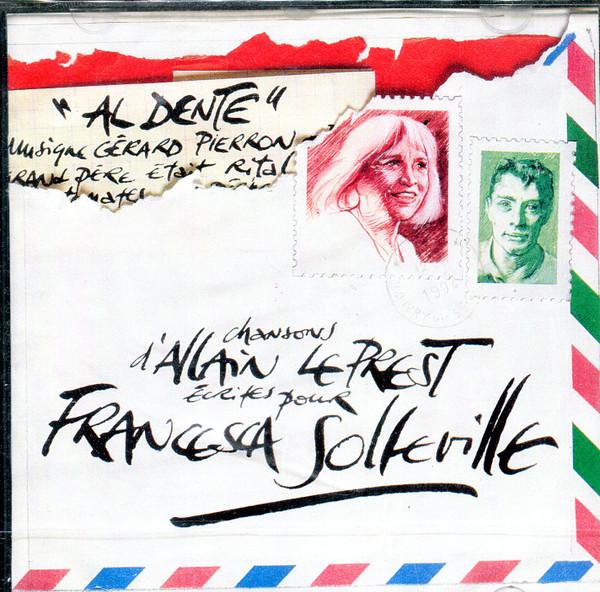 Album cover art for "Al Dente" - Chansons d'Allain Leprest