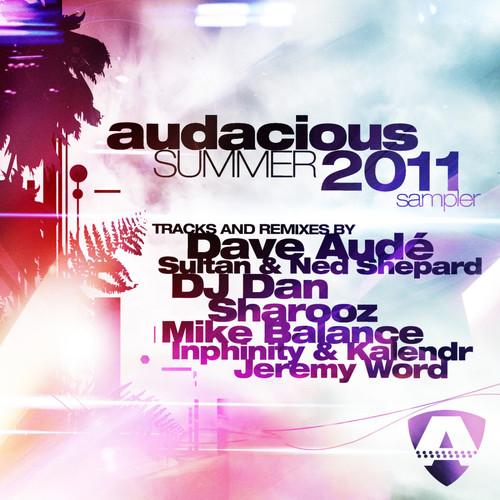 Album cover art for Audacious Summer 2011 Sampler