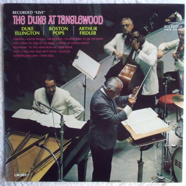 Album cover art for The Duke at Tanglewood