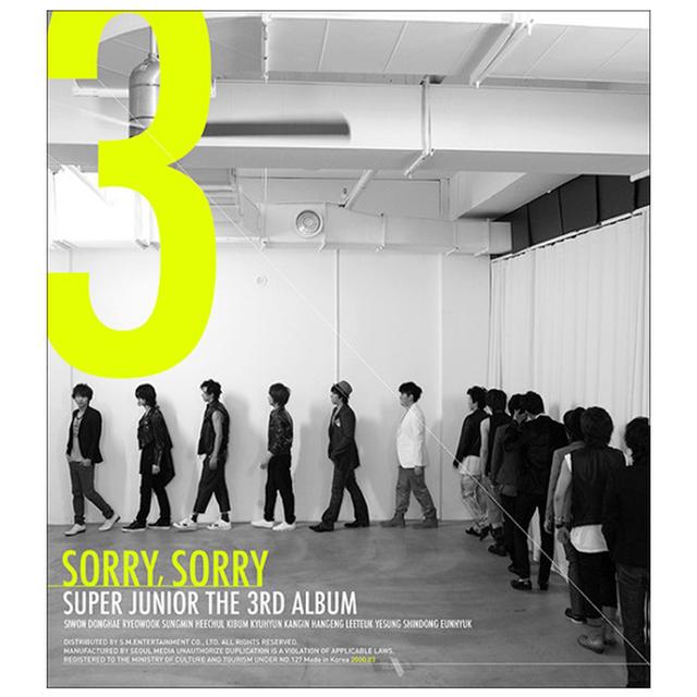 Album cover art for Sorry, Sorry