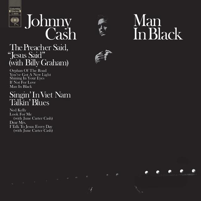 Album cover art for Man in Black