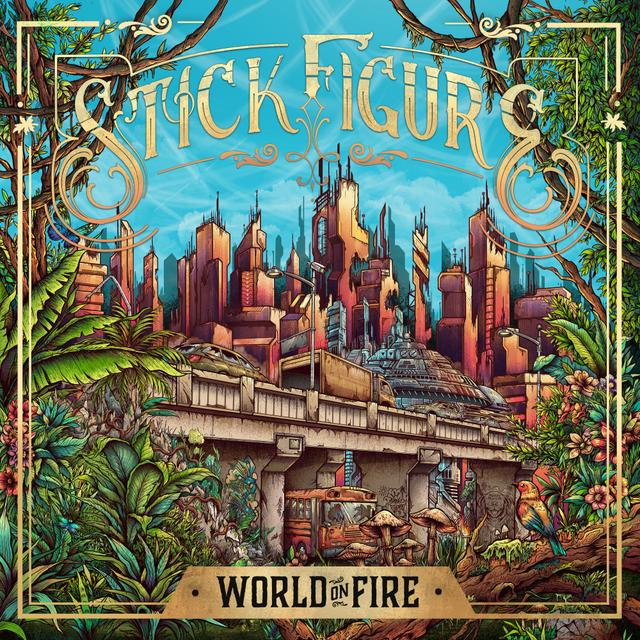 Album cover art for World on Fire