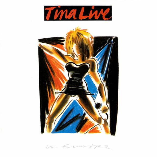 Album cover art for Tina Live in Europe