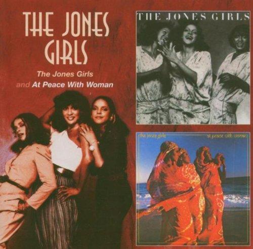 Album cover art for The Jones Girls + At Peace With Woman