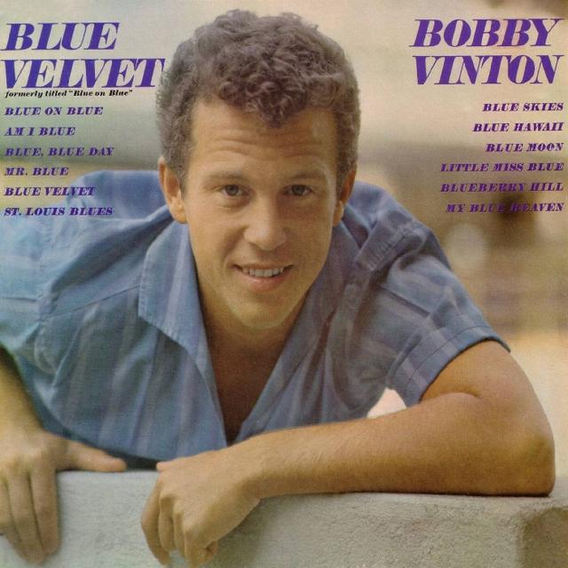 Album cover art for Blue Velvet