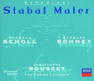 Album cover art for Pergolesi: Stabat mater