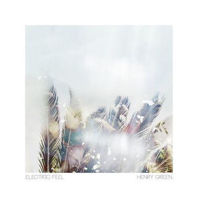 Lyric cover art as blurred background