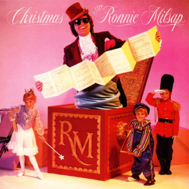 Album cover art for Christmas with Ronnie Milsap