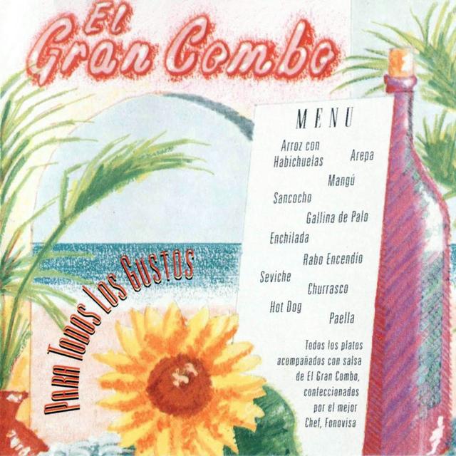 Album cover art for Para Todos Los Gustos El Gran Combo