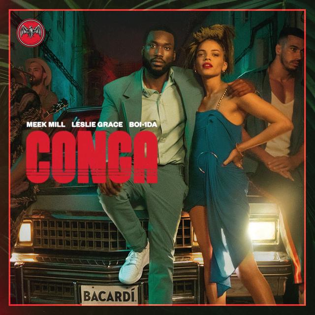 Album cover art for Conga