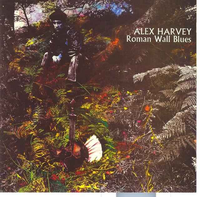 Album cover art for Roman Wall Blues