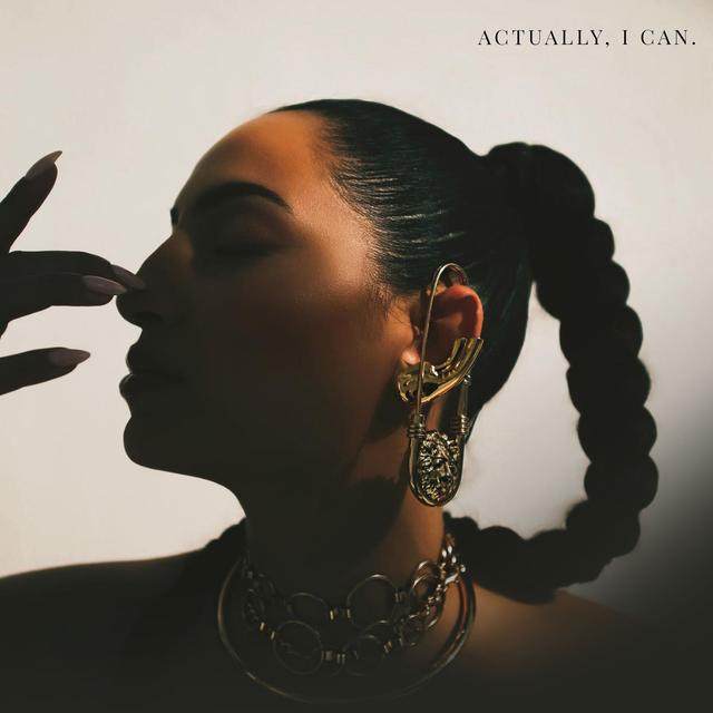 Album cover art for Actually, I Can.