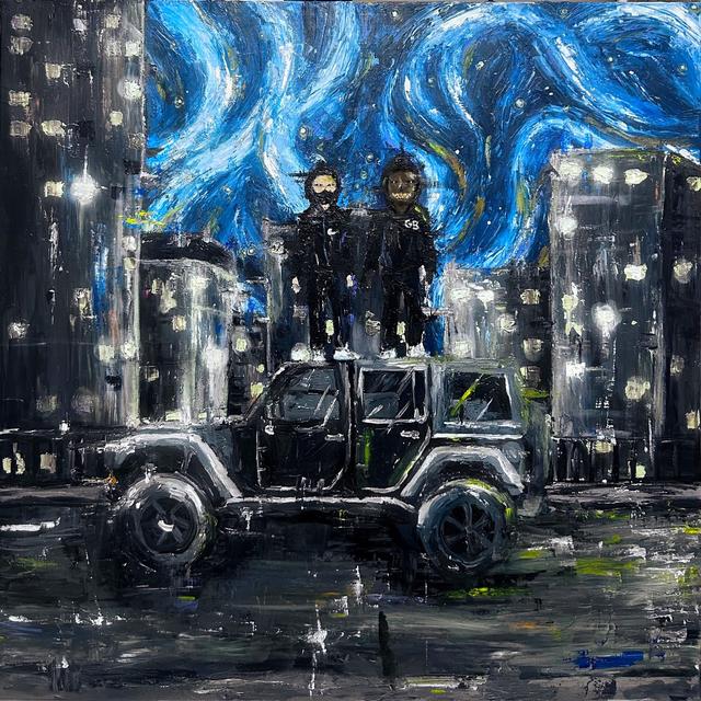 Album cover art for Night Ride