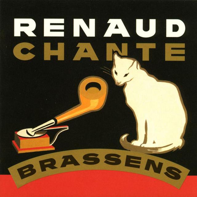 Album cover art for Renaud Chante Brassens