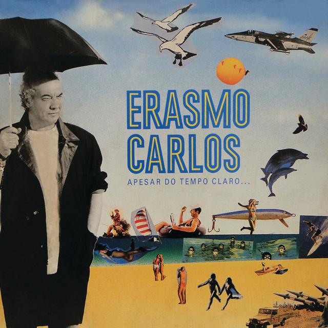 Album cover art for Apesar do Tempo Claro...