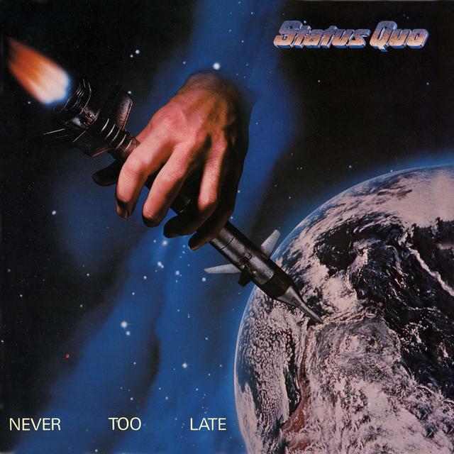 Album cover art for Never Too Late