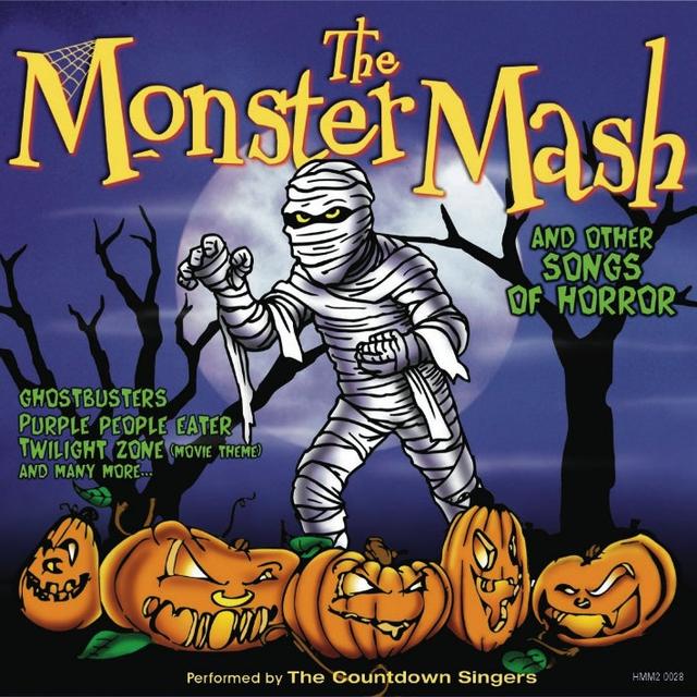 Album cover art for Monster Mash & Other Songs of Horror