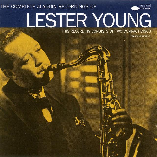 Album cover art for The Complete Aladdin Recordings of Lester Young