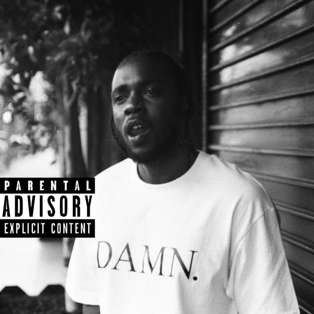 Album cover art for Damn.