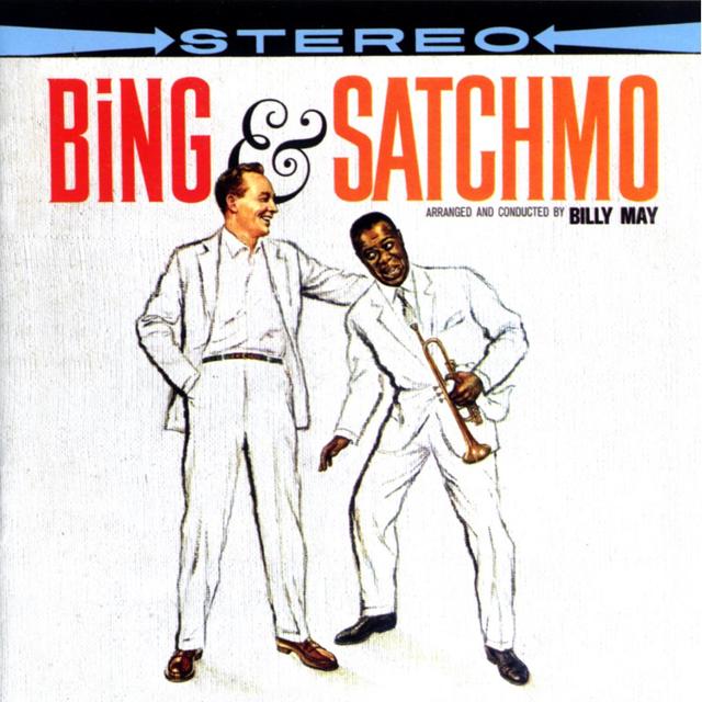 Album cover art for Bing & Satchmo